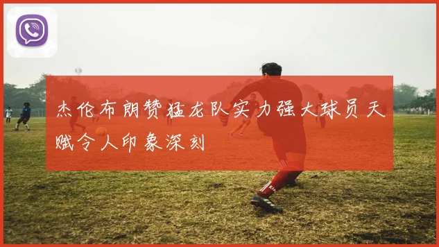 杰伦布朗赞猛龙队实力强大球员天赋令人印象深刻
