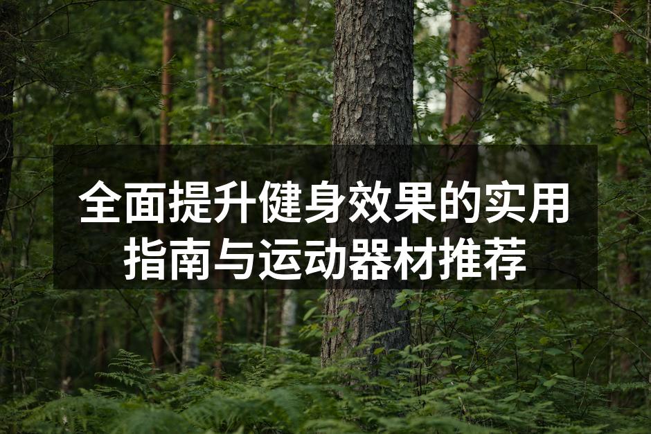 全面提升健身效果的实用指南与运动器材推荐